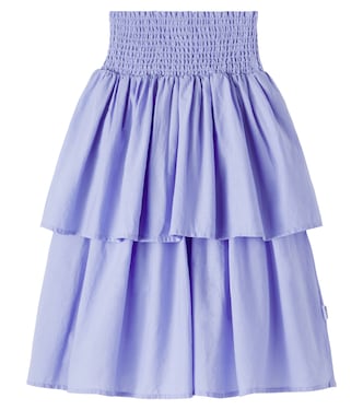 Brenna tiered cotton skirt | Molo