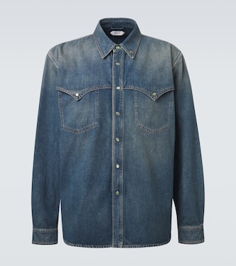 Sobrecamisa Medusa de denim | Versace