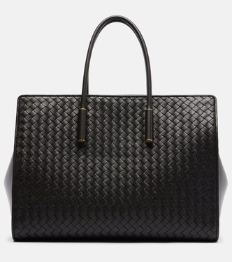 Barbara Medium leather tote bag | Bottega Veneta