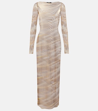 Robe longue imprimée | Roberto Cavalli