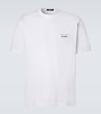 Camiseta de jersey de algodón con logo | Comme des Garçons Homme