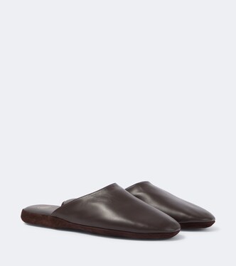 Arran leather slippers | Church's