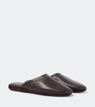 Arran leather slippers | Church's