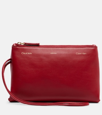 Essential Case Mini leather clutch | Calvin Klein Collection