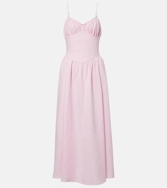 Maxikleid Vares aus Leinen | Faithfull