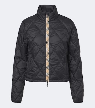 Burberry Check quilted puffer jacket | Burberry
