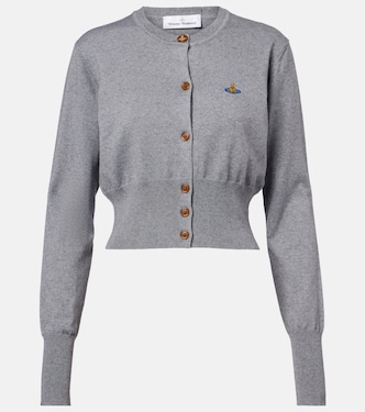 Bea cropped cotton and cashmere cardigan | Vivienne Westwood