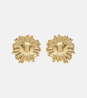 Ilios 24kt gold-plated earrings | Ysso
