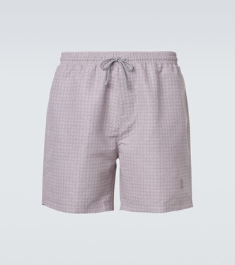 Logo swim trunks | Brunello Cucinelli