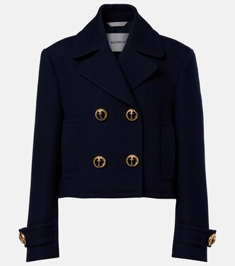 Double-breasted wool jacket | Balenciaga