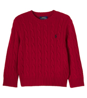 Cable-knit wool and cashmere sweater | Polo Ralph Lauren Kids
