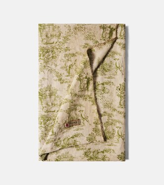 Glafira floral linen tablecloth | The House of Lyria