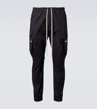 Mastodon cotton-blend poplin cargo pants | Rick Owens