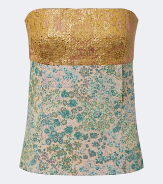 Jacquard bustier | Dries Van Noten