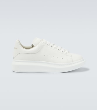 Oversized leather sneakers | McQueen