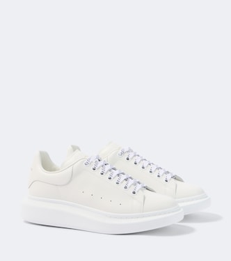 Oversized leather sneakers | McQueen