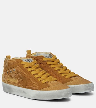 Mid Star corduroy high-top sneakers | Golden Goose