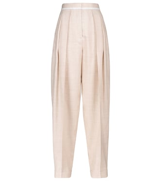Pantalon ample Ariana en lin mélangé | Stella McCartney
