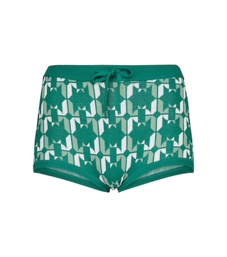 Jacquard low-rise shorts | Dodo Bar Or