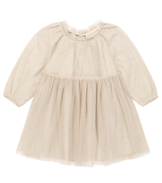 Baby Berthelina tulle dress | Bonpoint