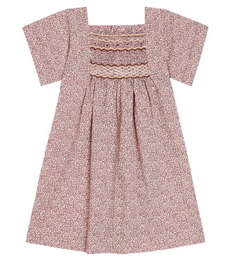 Paysanne floral cotton dress | Bonpoint