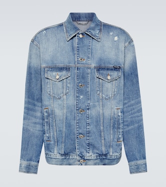Distressed denim jacket | Dolce&Gabbana