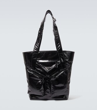 Leather tote bag | Prada
