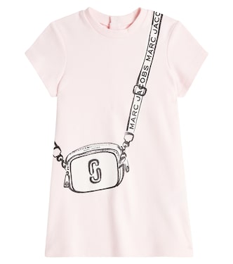 Baby Trompe l'œil cotton dress | Marc Jacobs Kids