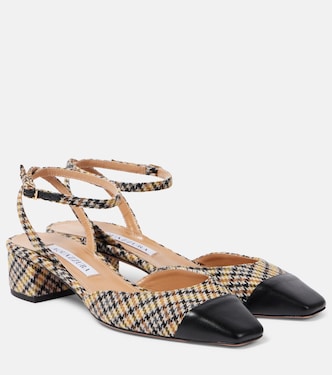 French Flirt 35 tartan pumps | Aquazzura