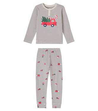 Wilhelm striped cotton-blend pajamas | Liewood