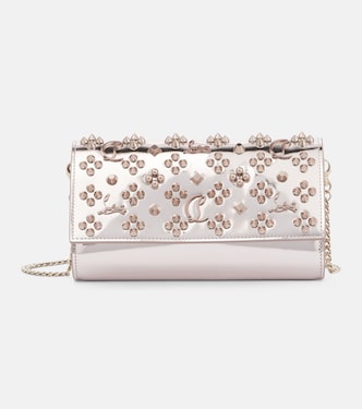 Paloma embellished leather clutch | Christian Louboutin