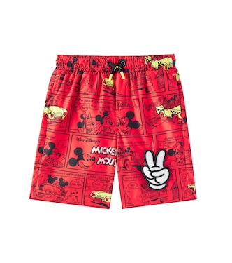 X Mickey Mouse Bedruckte Badeshorts | Marc Jacobs Kids