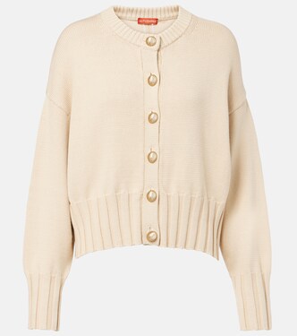 Cotton and silk-blend cardigan | Altuzarra