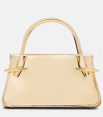 Pinch metallic leather tote bag | Givenchy