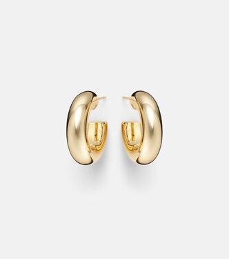 Samira Micro gold-plated hoop earrings | Jennifer Fisher