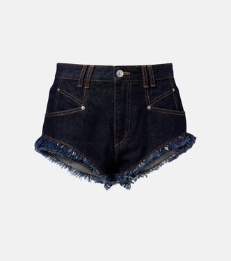 Eneidala高腰牛仔短裤 | Isabel Marant