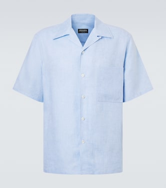 Linen bowling shirt | Zegna