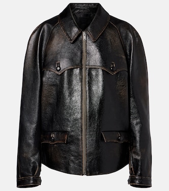 Leather jacket | Prada