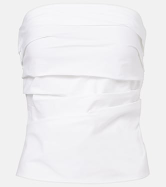 White Label Maisy cotton-blend tube top | Proenza Schouler