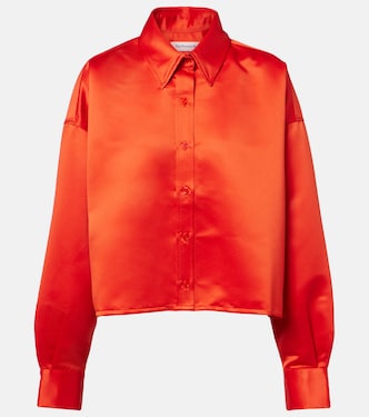 Arlen satin shirt | The Frankie Shop