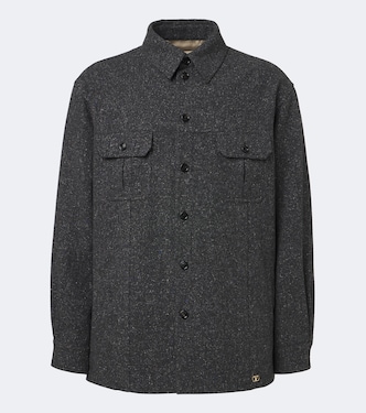 Overshirt VLogo aus einem Wollgemisch | Valentino