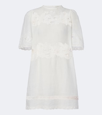 Besticktes Minikleid Reldine aus Ramie | Isabel Marant