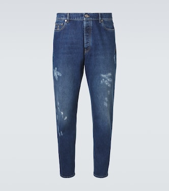 Mid-rise straight jeans | Brunello Cucinelli