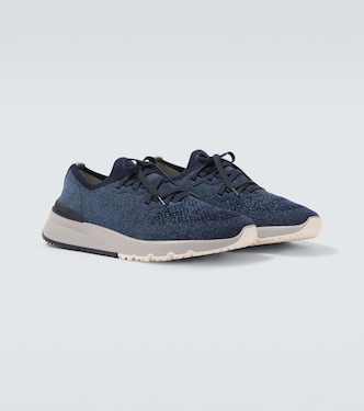 Knitted sneakers  | Brunello Cucinelli