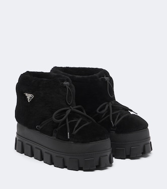 Botas de nieve de borrego | Prada