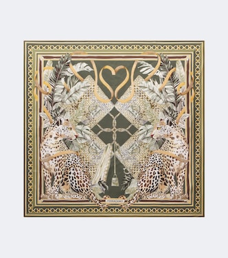 Printed silk scarf | Ferragamo