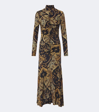 Ida paisley jersey midi dress | Ulla Johnson