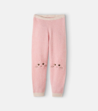 Kitty embroidered wool-blend pants | Konges Sløjd