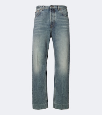 Faded straight jeans | Valentino Garavani
