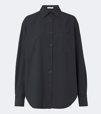 Ludao cotton and silk shirt | The Row